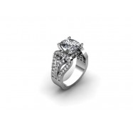 5 CT ROUND DIAMOND RING